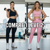 Kit 2 Leggings Suplex Femininas – Modela o Corpo, Valoriza suas Curvas e Não Fica Transparente + Entrega Grátis