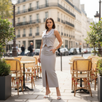 conjunto alfaiataria feminino, conjunto feminino colete e saia, conjunto social feminino, conjunto elegante feminino, look social feminino, conjunto feminino sofisticado, saia com fenda feminina, colete feminino elegante, conjunto feminino trabalho, conjunto feminino moderno