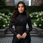 Calça Lipo Feminina Legging Modeladora em Tecido Suplex Power Alta Compressão