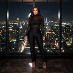 Calça Lipo Feminina Legging Modeladora em Tecido Suplex Power Alta Compressão