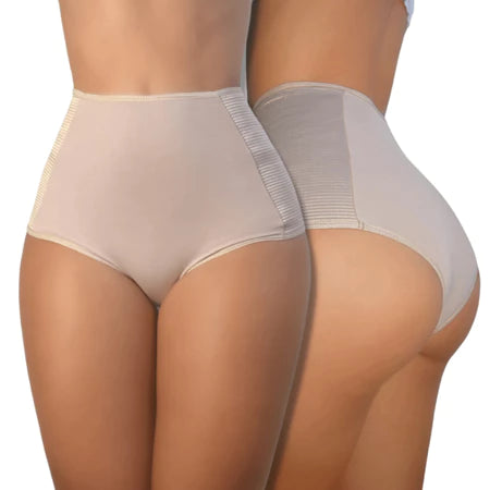 Calcinha Modeladora PowerShape – Alta Compressão, Cintura Fina e Conforto o Dia Todo!