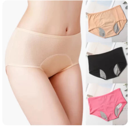 Calcinha DryProtect– Antivazamento Discreta e Super Confortável (COMPRE 5 LEVE 10) + Entrega Grátis