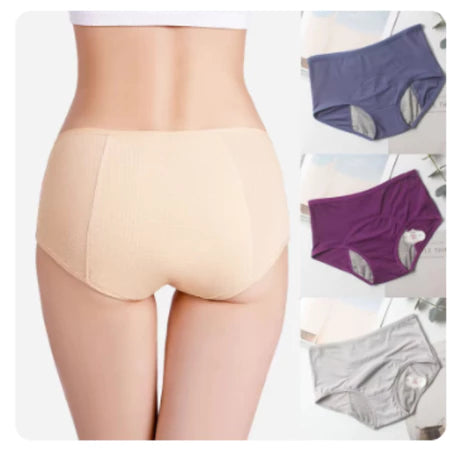 Calcinha DryProtect– Antivazamento Discreta e Super Confortável (COMPRE 5 LEVE 10) + Entrega Grátis