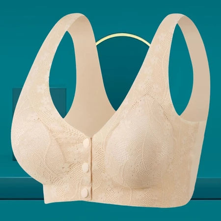 Sutiã Confort Zip - Sutiã Respirável com Fecho Frontal