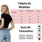 Kit 3 Baby Tee Feminina – Slim Fit, Confortável e que Valoriza Seu Corpo + Entrega Grátis