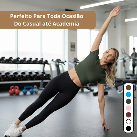 Kit 3 Baby Tee Feminina – Slim Fit, Confortável e que Valoriza Seu Corpo + Entrega Grátis