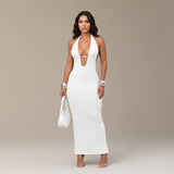 Vestido Longo Feminino Suplex