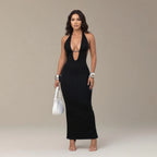 Vestido Longo Feminino Suplex