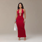 Vestido Longo Feminino Suplex