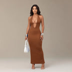 Vestido Longo Feminino Suplex